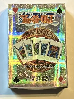 Vintage Yu-Gi-Oh! Poker Playing Card Deck Open Box — Unused NEW - Image 3