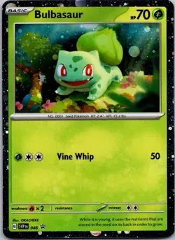 Bulbasaur - (Cosmos Holo) 046 - SV: Scarlet & Violet Promo Cards Pokemon TCG NM - Image 1