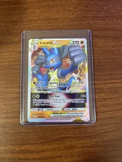 Lucario VSTAR SWSH214 SWSH: Sword & Shield Promo Cards Holo - Image 1