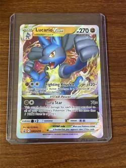 Lucario VSTAR SWSH214 SWSH: Sword & Shield Promo Cards Holo - Image 2