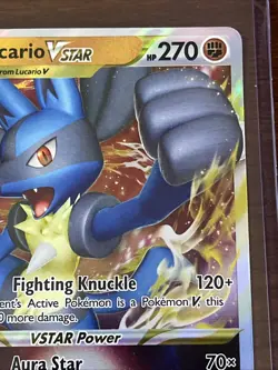 Lucario VSTAR SWSH214 SWSH: Sword & Shield Promo Cards Holo - Image 4