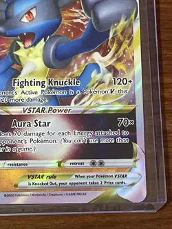 Lucario VSTAR SWSH214 SWSH: Sword & Shield Promo Cards Holo - Image 5