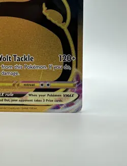 Pokemon Pikachu TCG Lost Origin VMAX Gold Holo Card TG29/TG30 2022, Near Mint - Image 4