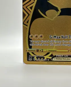 Pokemon Pikachu TCG Lost Origin VMAX Gold Holo Card TG29/TG30 2022, Near Mint - Image 5