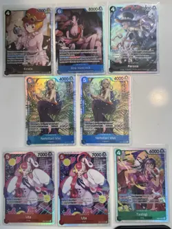 One Piece Tcg Eb03 Sr Card Lot!!! (Boa, Vivi, Uta, Etc…) - Image 1