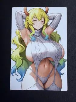 Goddess Story - Lucoa [Kobayashi Maid Dragon] Custom ACG Anime Waifu Card - Image 1