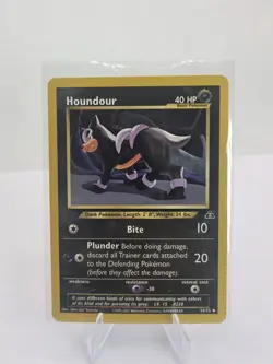 HOUNDOUR - Neo Discovery Set - 39/75 - Uncommon - Pokemon Card - Unlimited - - Image 1