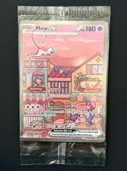 SEALED Mew ex SVP 053 Scarlet Violet 151 Illustration Rare Pokemon Card - Image 1