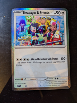 JUMBO Terapagos and Friends Horizons Card SVP Promo Oversized Pokemon NM - Image 1