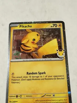 Pikachu (Pokemon Day 2026) 051/162 Miscellaneous Cards & Products Holo - Image 2