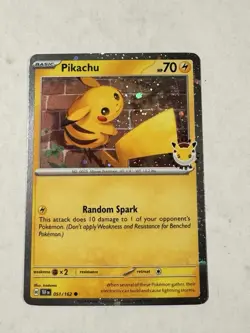 Pikachu (Pokemon Day 2026) 051/162 Miscellaneous Cards & Products Holo - Image 4