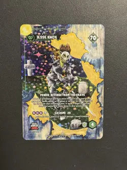 Dead World TCG Jesse Knox 27/30 Rising Mini Set SR Holo 3 Star Card 2025 CHASE - Image 1