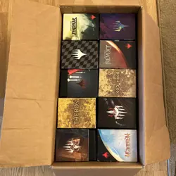 Lot of 10 MTG Magic The Gathering Empty Card Storage Bundle Boxes Collectible 🔥 - Image 1