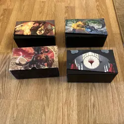 Lot of 10 MTG Magic The Gathering Empty Card Storage Bundle Boxes Collectible 🔥 - Image 4