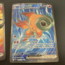 Pokemon EX Holo Card Lot (9) Great Tusk Iron Treads Chi-Yu Clodsire Galvantula - Image 4