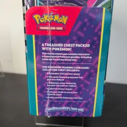 Pokemon TCG Collector’s Chest Tin 6 Booster Packs 2 Foil Cards Sealed - Image 3