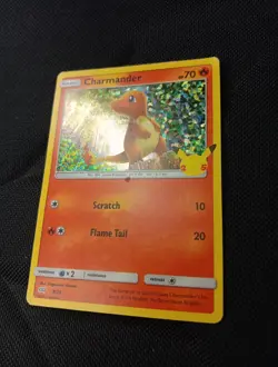Pokemon TCG Charmander Holo Card 9/25 McDonald's 25th Celebrations Series - Image 2