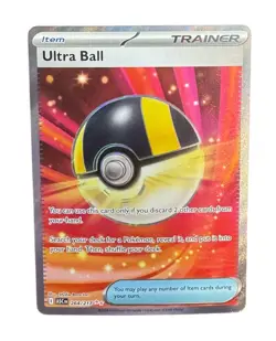 Ultra Ball 264/217 ME: Ascended Heroes Full Art Ultra Rare Pokemon TCG Card NM - Image 1