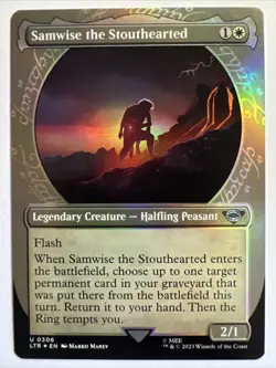 MTG - Lord of the Rings - Samwise the Stouthearted (Showcase FOIL) #306 - Image 1