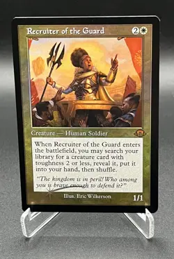 Recruiter Of The Guard #395 - Retro Frame FOIL - Magic MTG - Image 1