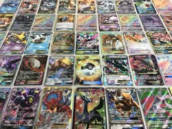 Pokemon Card Lot 100 OFFICIAL TCG Cards + Ultra Rare | VMAX GX EX VSTAR OR V! - Image 1