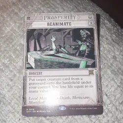 Magic: The Gathering Reanimate Sorcery Breaking News Rare Regular 18 - Image 1