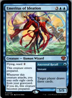 Magic: The Gathering SOS 45 Emeritus of Ideation - Mythic - Image 1