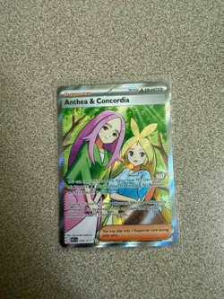 Anthea and Concordia 254/217 Ascended Heroes Pokemon TCG Full Art Trainer NM/M - Image 1