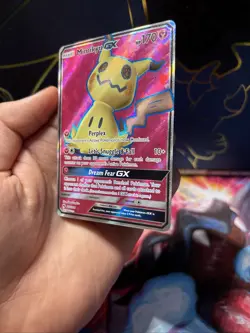 Pokemon TCG Mimikyu GX Full Art Ultra Rare 206/214 Lost Thunder Near Mint - Image 4