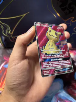 Pokemon TCG Mimikyu GX Full Art Ultra Rare 206/214 Lost Thunder Near Mint - Image 5