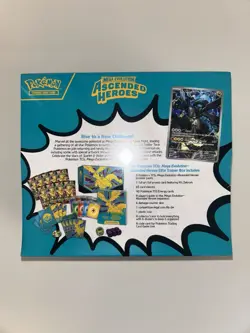 Pokemon Elite Trainer Box Ascended Heroes (no rips / no tears / small dent - Image 2