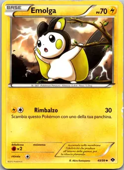 Emolga 49/99 - Next Destinies Pokemon MP - Image 1