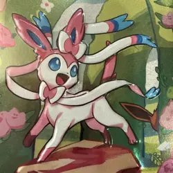 Prismatic Evolutions Mini Tin - Sylveon Art - Sealed Brand NEW - Pokemon TCG - Image 2