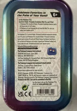 Prismatic Evolutions Mini Tin - Sylveon Art - Sealed Brand NEW - Pokemon TCG - Image 5