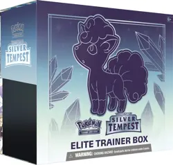Pokemon Sword & Shield: Silver Tempest Elite Trainer Box. Sealed. - Image 1