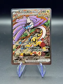 Raging Bolt ex 166/131 SIR | Pokemon Sv: Prismatic Evolutions | NM Holo - Image 1