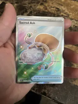 Pokemon Sacred Ash 115/088 Ultra Rare Trainer Item POR Full Art Holo - Image 1