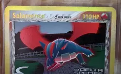 Salamence 14/113 EX Delta Species Reverse Holo Stamped Pokemon TCG 2005 MP - Image 2