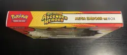 Pokemon Ascended Heroes Mega Emboar EX Box Sealed New (Small Tear) - Image 4