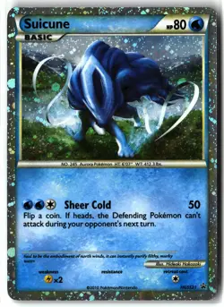 Suicune ⭐ HGSS21 Holo Promo HGSS Black Star Promos 2010 Pokemon NM/LP - Image 1