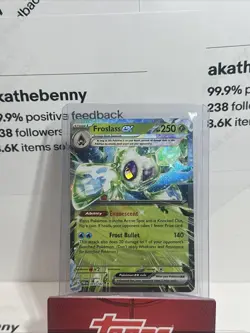 Pokemon Froslass ex 003/182 SV04: Paradox Rift Holo - Image 1