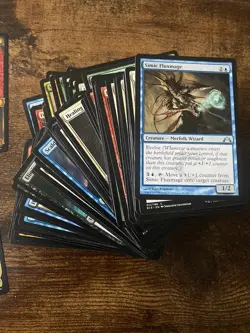 Lot of 100 Vintage Old School and modern Border MTG Magic Commons Uncommons BULK - Image 1