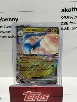 Pokemon Paradox Rift Altaria ex 140/182 - Image 1