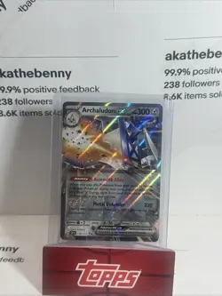 ARCHALUDON EX 130/191 SURGING SPARKS POKEMON (DOUBLE RARE, NM) - Image 1