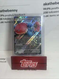 Pokemon Orthworm ex 110/142 Sv07: Stellar Crown Holo - Image 1