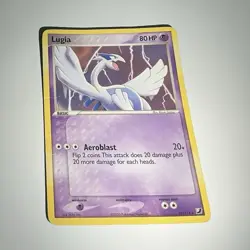 Pokemon Lugia 29/115 EX Unseen Forces Rare Regular 80HP Basic Aeroblast - Image 1