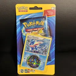 POKEMON XY EVOLUTIONS BLISTER BOOSTER PACK NEW GRENINJA & WEEZING PROMO - Image 5