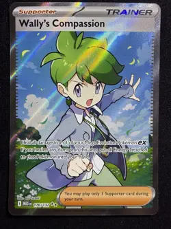 Wally's Compassion (176/132) - Mega Evolutions - Pokemon TCG - NM - Image 1