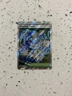 POKEMON JAMMING TOWER 261/217 ULTRA RARE ME: ASCENDED HEROES HOLO NM - Image 1