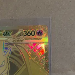 Mega Charizard Y EX 294/217 Gold Hyper Rare, Ascended Heroes, Pokemon TCG (NM) - Image 4